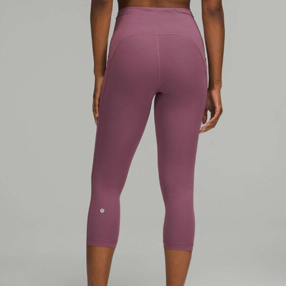 Lululemon Swift Speed High-Rise Crop 21" Vintage Plum Size 4 - Picture 2 of 11
